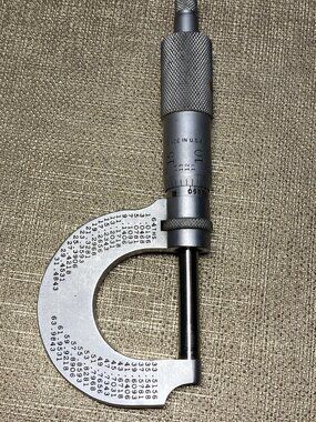Starrett Outside Micrometer 1-2” No. 231 Machinist Tool Made in USA